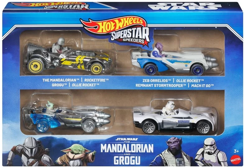 The Mandalorian | The Mandalorian & Grogu - Star Wars Hot Wheels (2023-2024) Superstar Speeders 