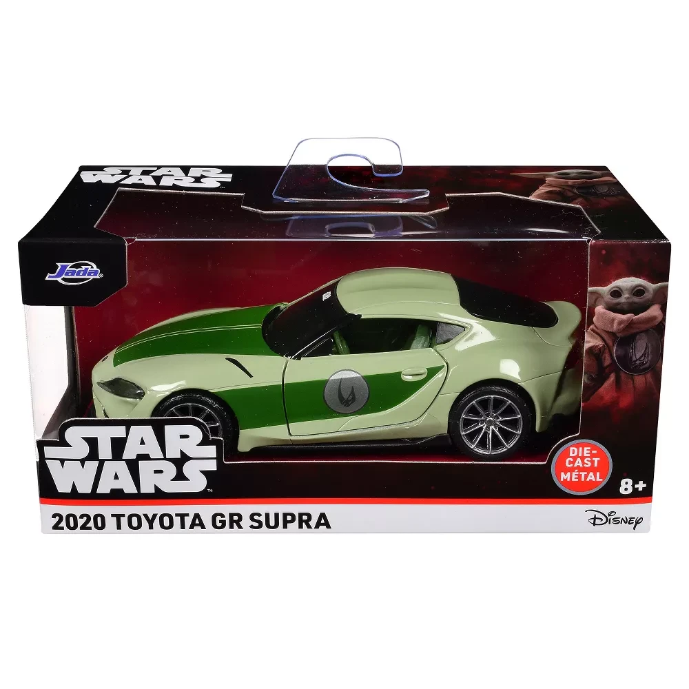 Grogu 2020 Toyota GR Supra - Star Wars Jada Toys Hollywood Rides (1/32) 