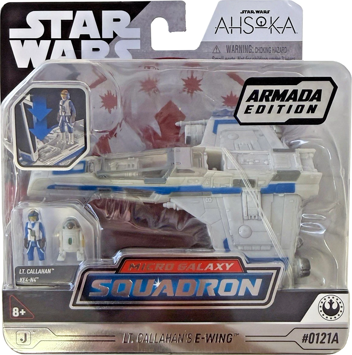 Lt. Callahan's E-Wing Fighter (Armada Edition) - Micro Galaxy Squadron Light Armor Class 0121A