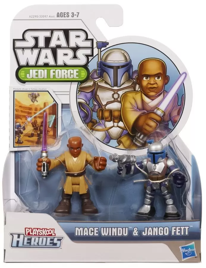 Mace Windu & Jango Fett