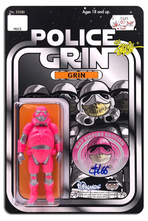Police Grin Gay Empire