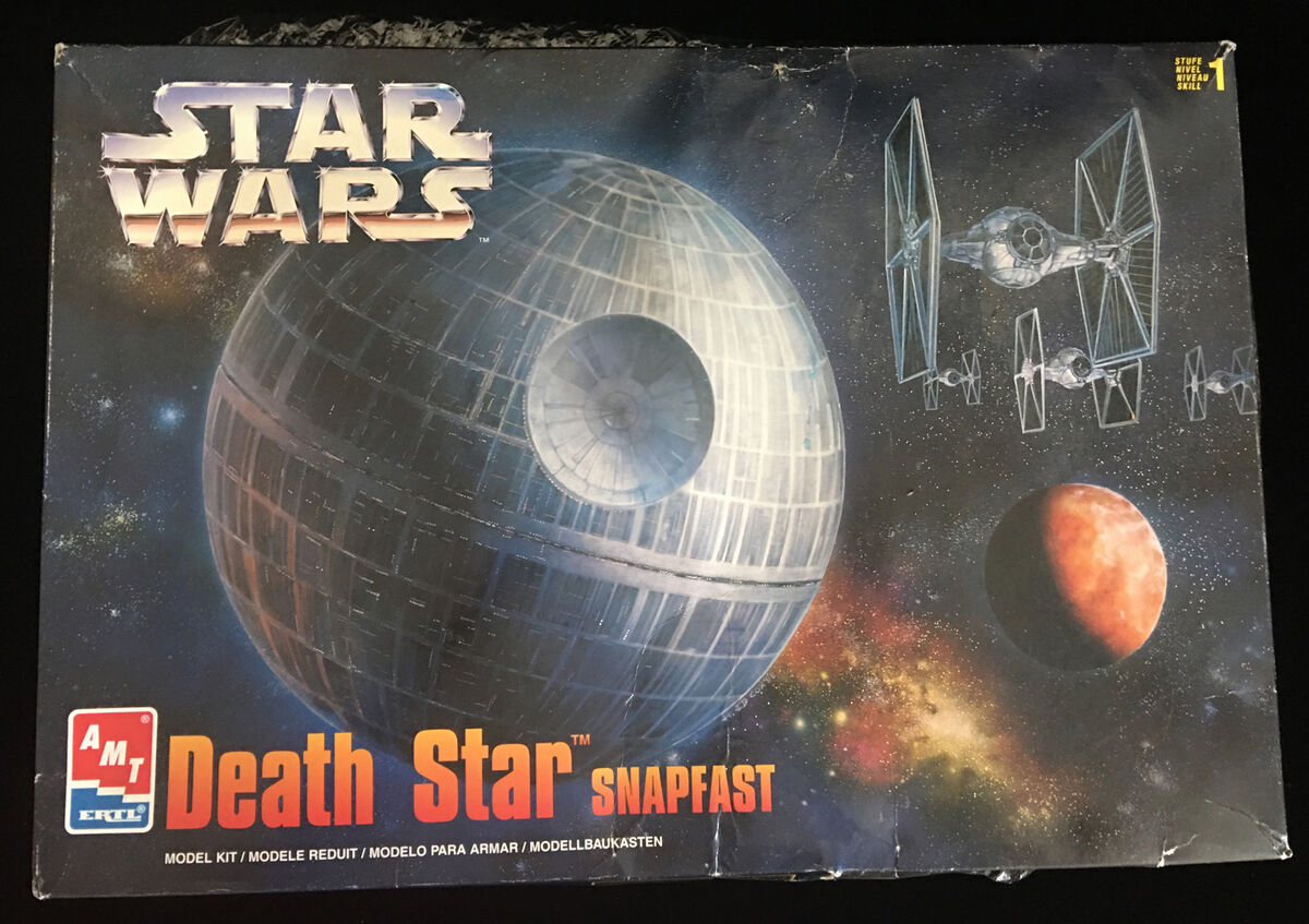 Death Star - Star Wars AMT/ERTL (Renaissance) Snapfast Model Kit 8193
