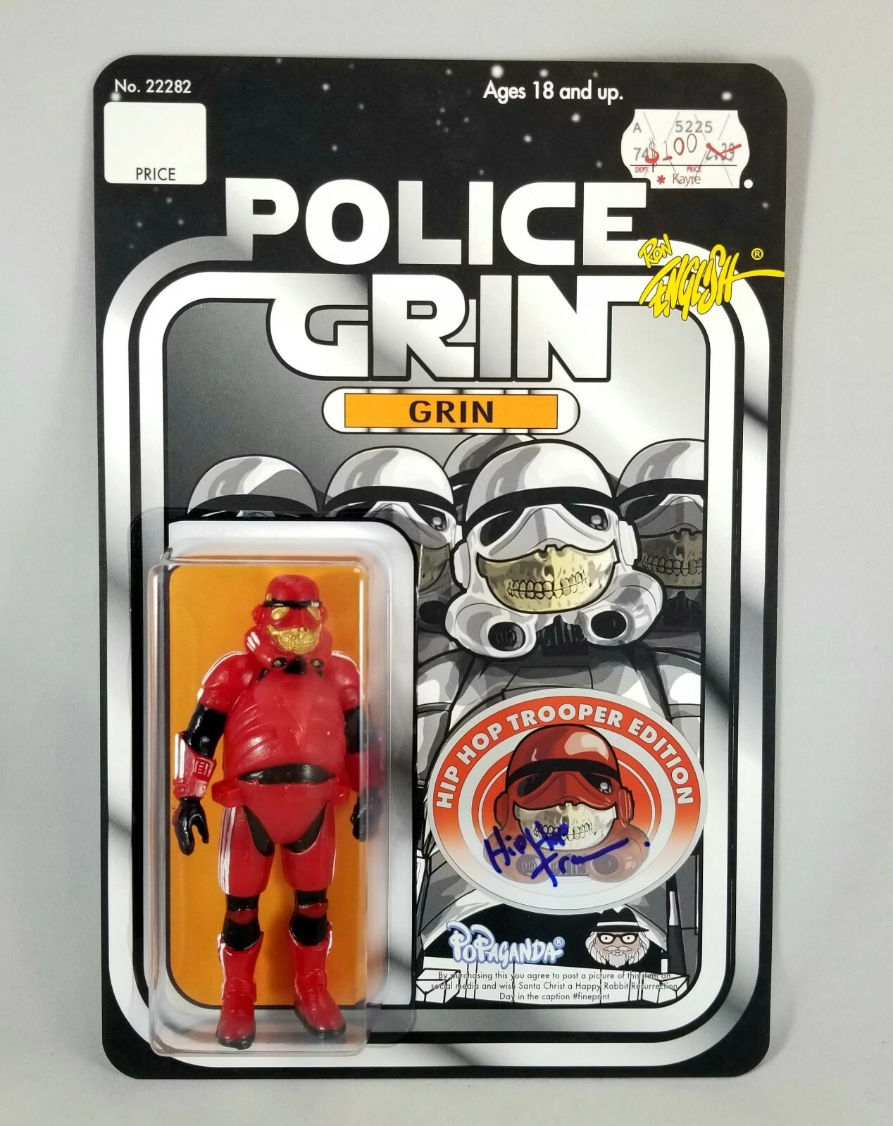 Police Grin Hip Hop Trooper