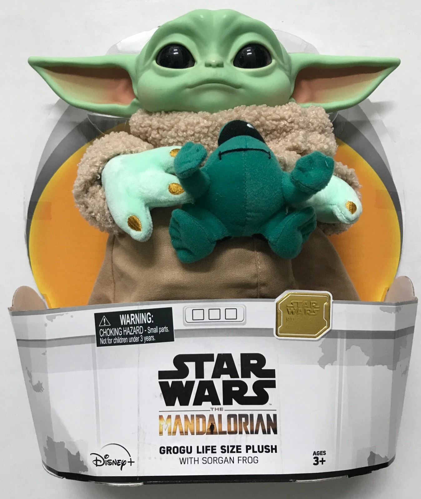 Grogu wih Sorgan Frog