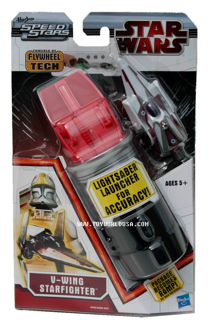 V-Wing Starfighter (Red Lightsaber)