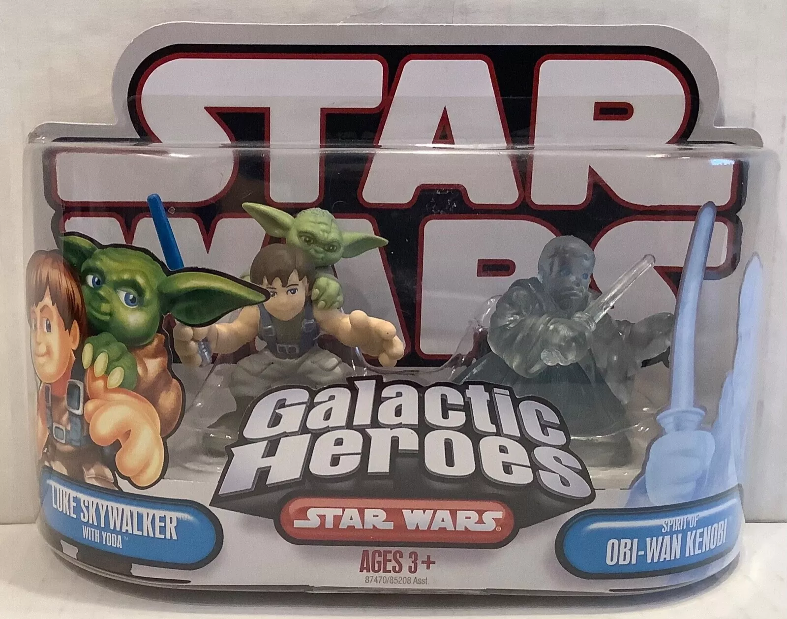 Luke Skywalker w/Yoda & Obi-Wan Kenobi