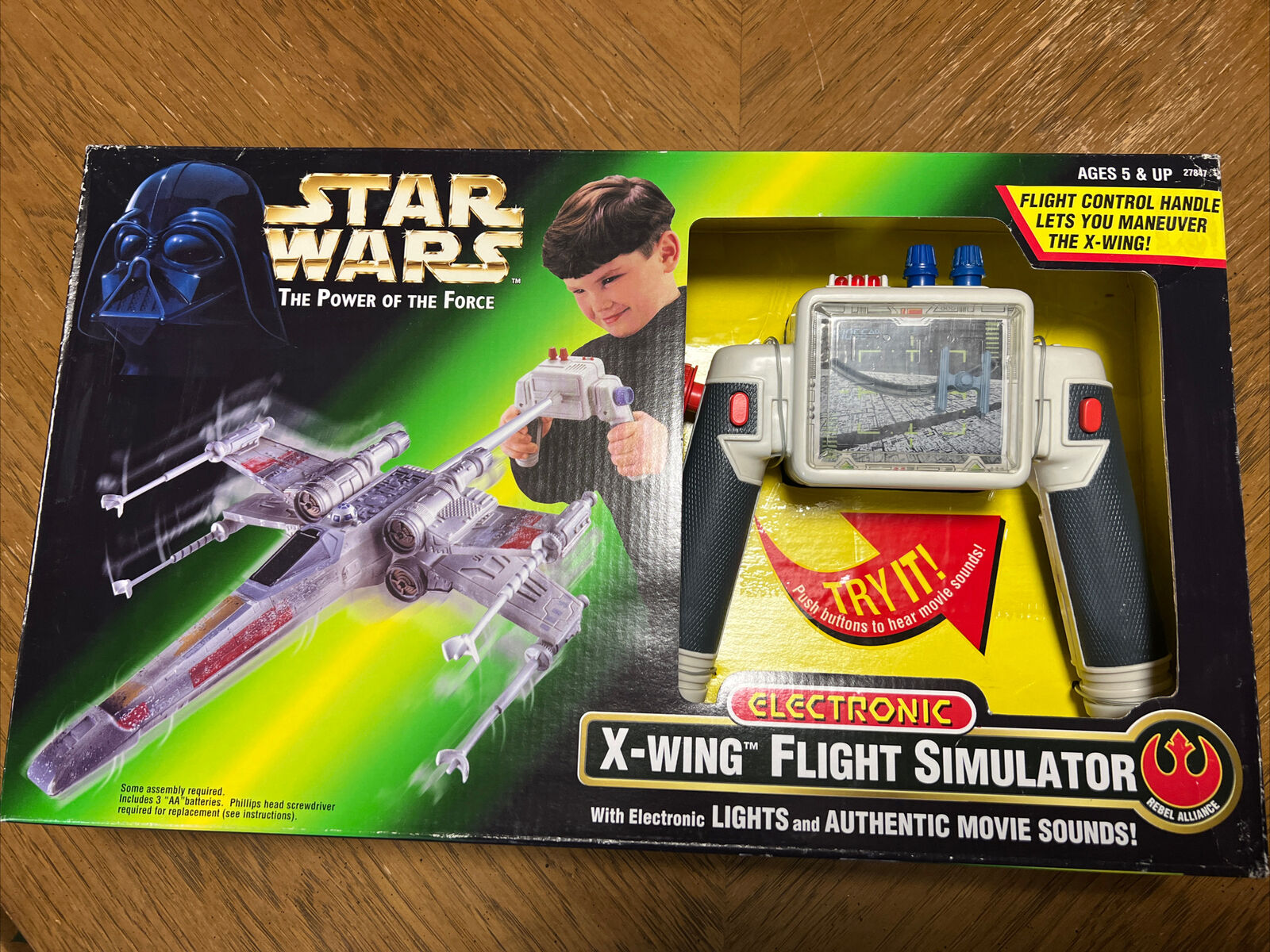 XWing Flight Simulator Power of the Force II (Green Card) Handheld Games