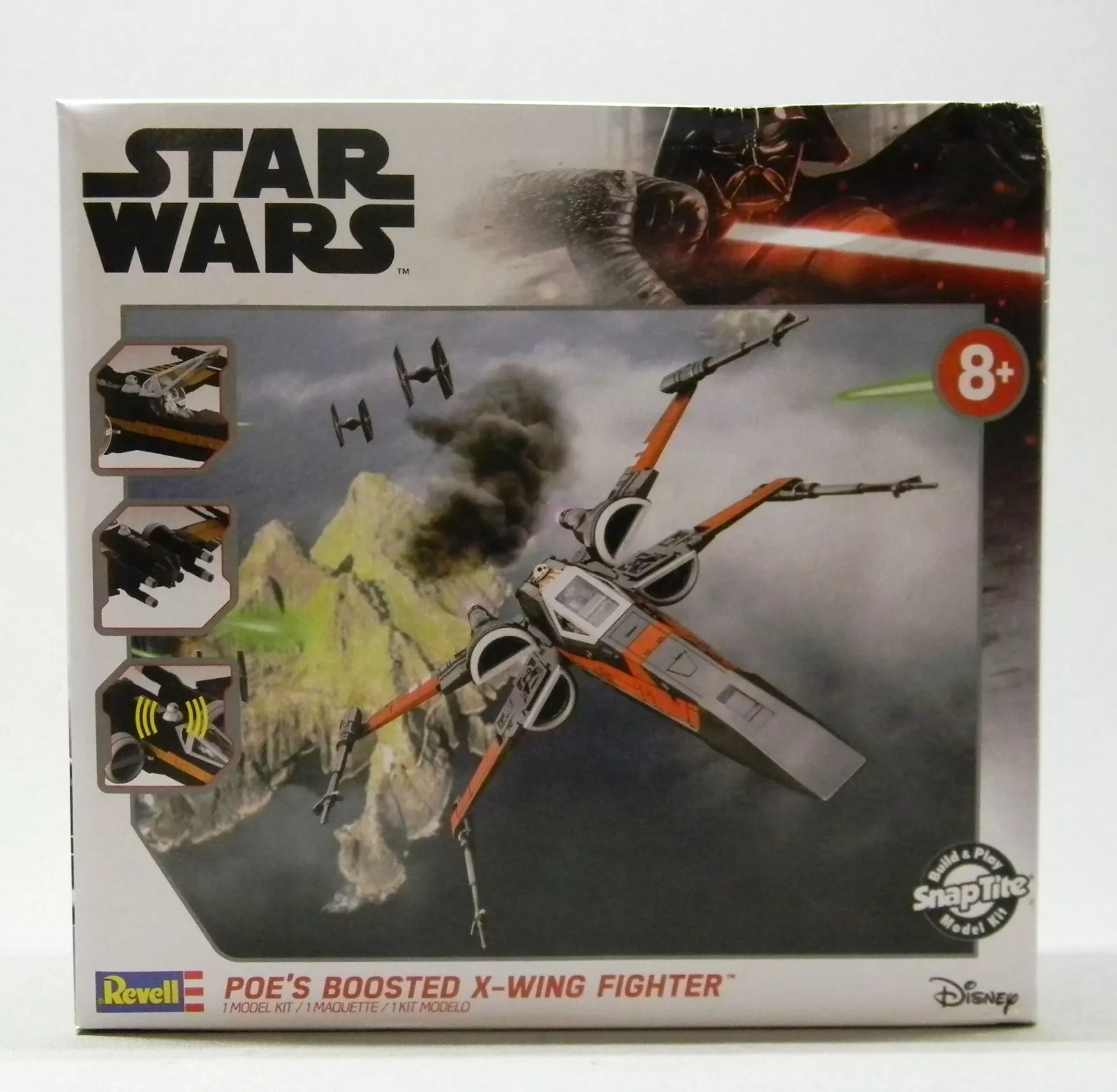 Poe's Boosted X-Wing Fighter