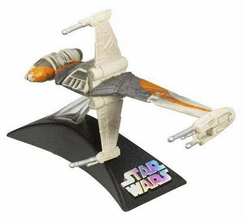 B-Wing Starfighter (Orange) - Titanium Series Die-Cast Vehicle 