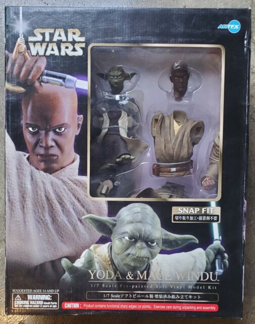 Mace Windu Mace Windu and Yoda Star Wars Kotobukiya ArtFX Statues