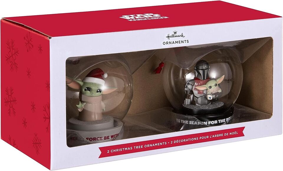 The Mandalorian & Grogu Snowglobes