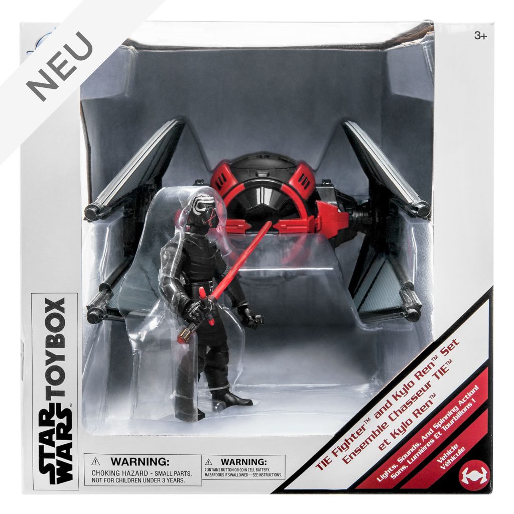 Tie Fighter and Kylo Ren