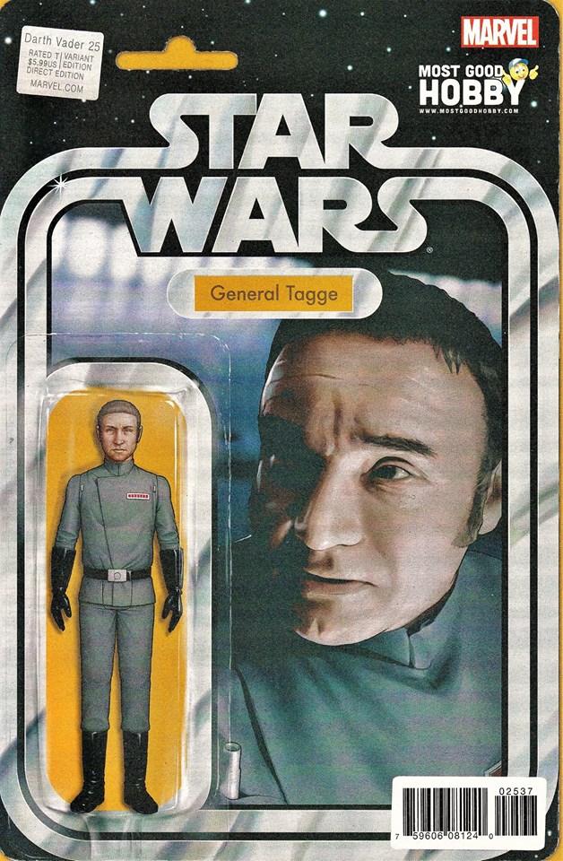 Star Wars Darth Vader 25 - Action Figure Variant - General Tagge
