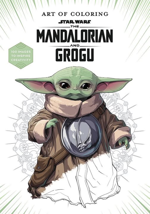 Art of Coloring Star Wars: The Mandalorian & Grogu