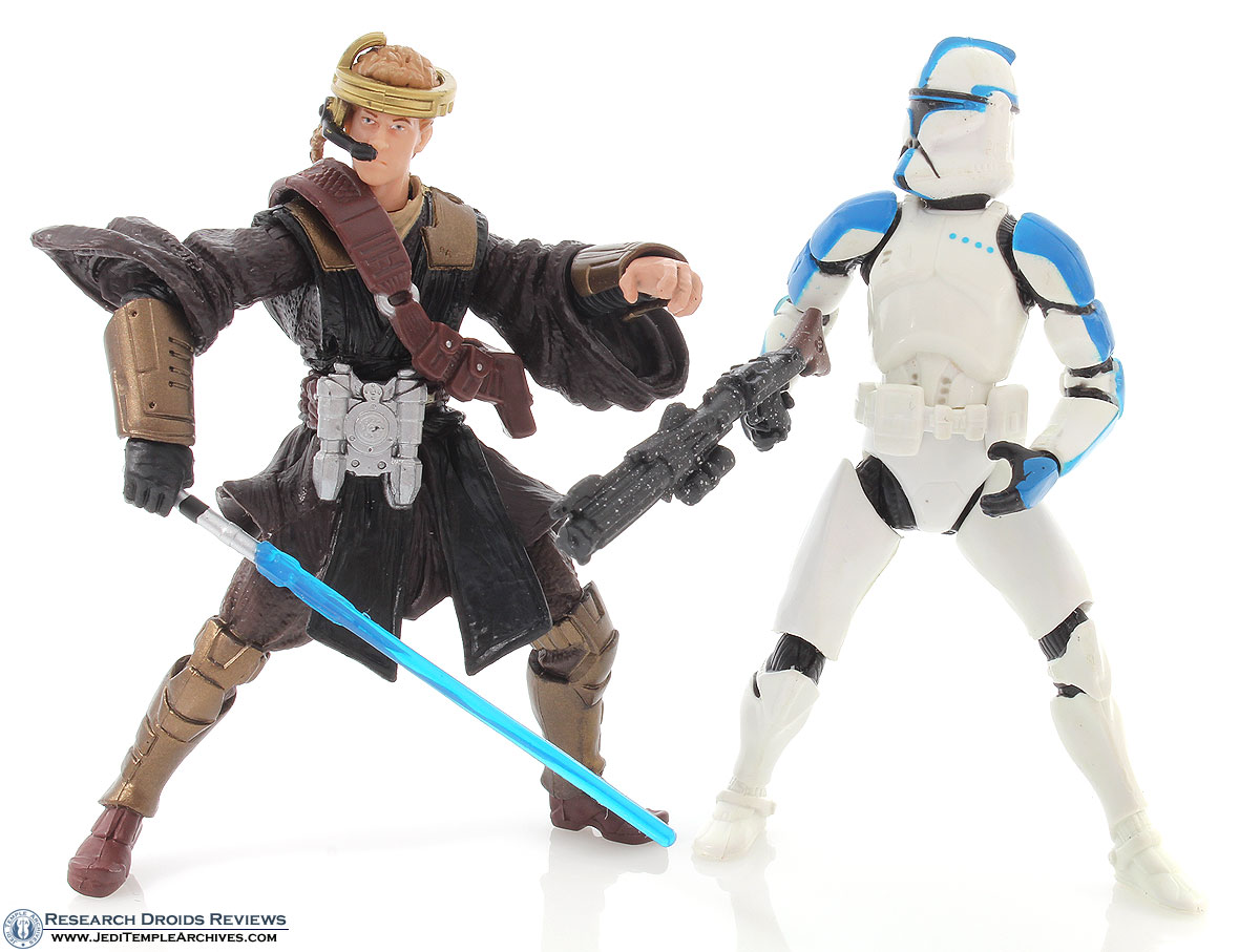 Anakin Skywalker and Clone Trooper Lieutenant