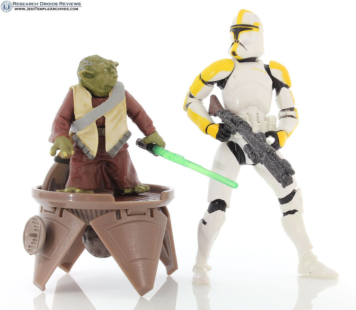Yoda and Clone Trooper Commander
